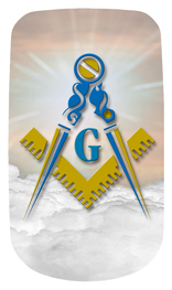 DAROYAL 370 BZ Masonic Lodge Clouds Bronze